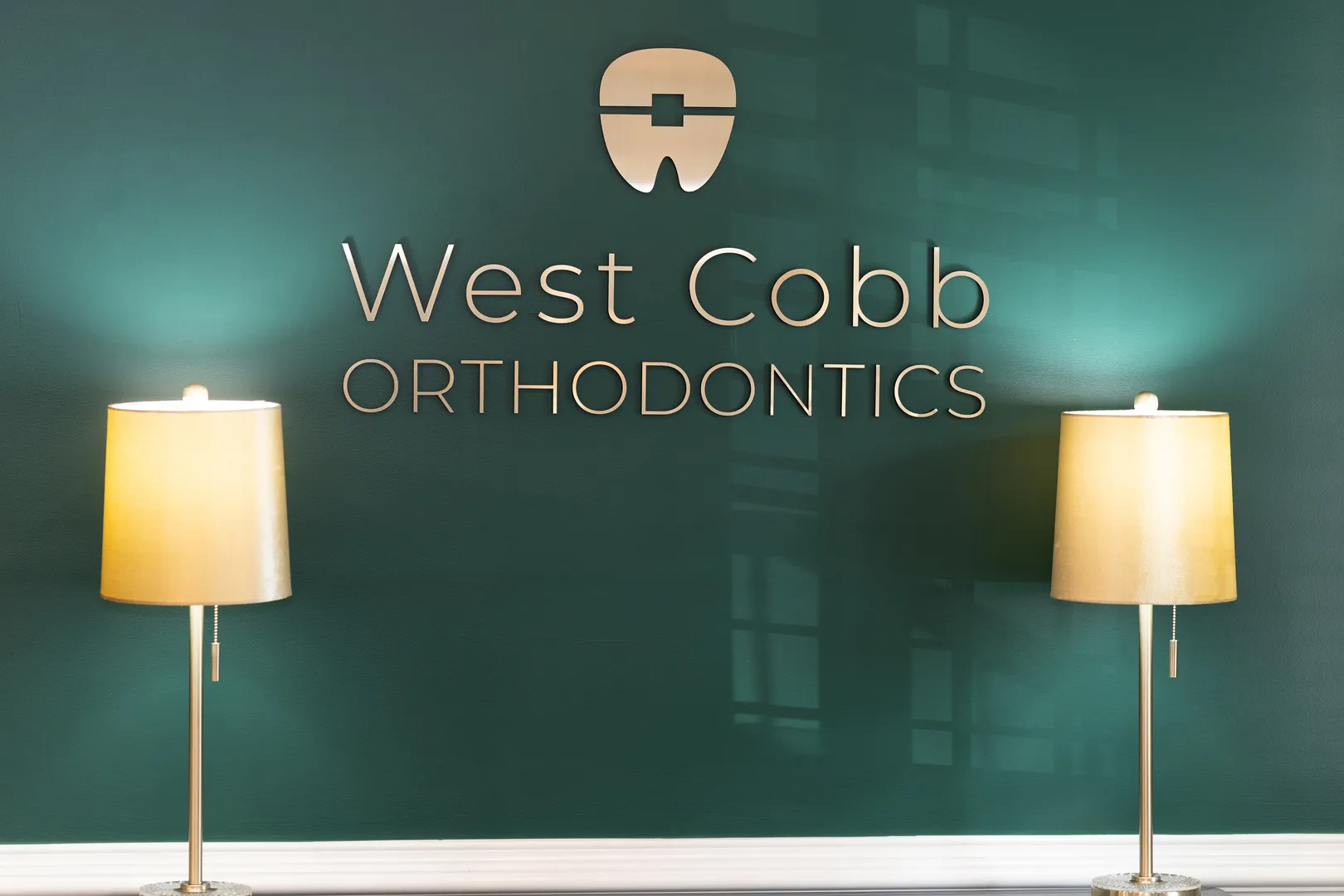 Repairing a loose bracket at West Cobb Orthodontics